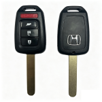 2017-2022 Honda CR-V / Civic / 4-Button 433Mhz Remote Head Key / PN: 35118-T2A-A60 / MLBHLIK6-1TA (G-Chip) (AFTERMARKET)-With Logo